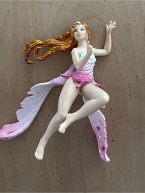 PAPO 2004 Pink Fairy Figurine. Fantasy Figure. See Photos for Details. EUC
